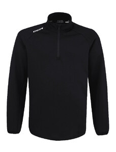 Men's sweatshirt CCM LOCKER ROOM FLEECE 1/4 ZIP black