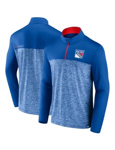 Men's Fanatics Mens Iconic Defender 1/4 Zip New York Rangers Sweatshirt