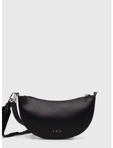 Kožená kabelka IRO čierna farba