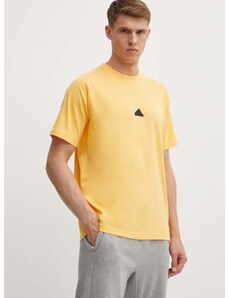 Tričko adidas Z.N.E pánske, žltá farba, s nášivkou, IR5238