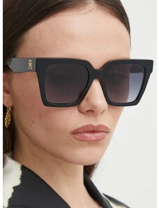 Slnečné okuliare Tommy Hilfiger dámske, čierna farba, TH 2100/S