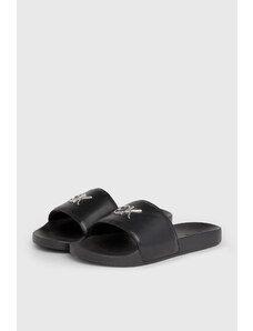 Calvin Klein Sandále - Čierna - Ploché