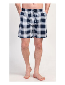 Gazzaz Pánske pyžamové šortky Edvard, farba tmavě modrá, 70% bavlna 30% polyester