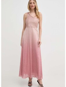 Šaty Liu Jo ružová farba, maxi, áčkový strih