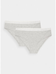 Women's Underwear Panties 4F (2 Pack) - Grey