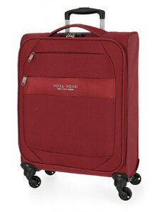 JOUMMA BAGS Textilný cestovný kufor ROLL ROAD ROYCE Red / Červený, 55x40x20cm, 39L, 5019124 (small)