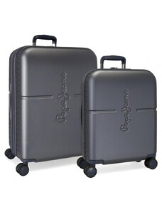 JOUMMA BAGS Sada luxusných ABS cestovných kufrov 70cm/55cm PEPE JEANS HIGHLIGHT Marino, 7689522