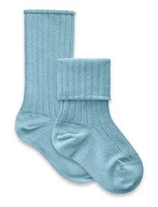 DIO detské ponožky/podkolienky z BIO bavlny tatrasvit modré