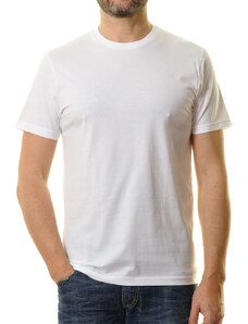 Pánske biele bavlnené tričko RAGMAN (2 kusy)