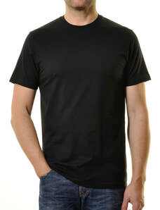 Pánske čierne bavlnené tričko RAGMAN (2 kusy)