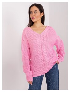 Zonno Ružový pulóver