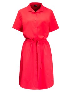 Women's dress Jack Wolfskin Holiday Midi Dress Tulip Red