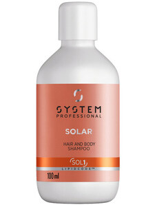 System Professional Solar Hair & Body Shampoo 100ml