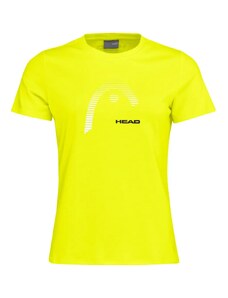 Dámské tričko Head Club Lara T-Shirt Women Dark Yellow L