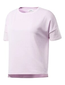 Women's T-shirt Reebok Performance pink, M