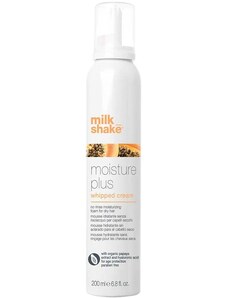 Milk Shake Moisture Plus Whipped Cream Neoplachujúca ochranná pena pre suché vlasy 200ml - Milk Shake