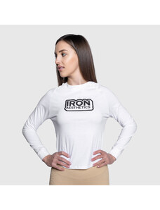 Dámske športové tričko Iron Aesthetics Criss Cross, biele
