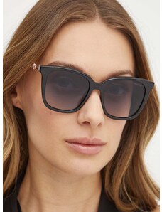 Slnečné okuliare Guess dámske, čierna farba, GU7886_5301B