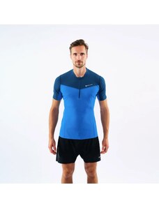 Men's Montane Dragon Zip T-Shirt Electric Blue