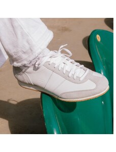Vasky Botas Classic White - Pánske kožené tenisky / botasky biele, ručná výroba