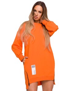 MOE Tunika s dlhým rukávom | oranžová M676