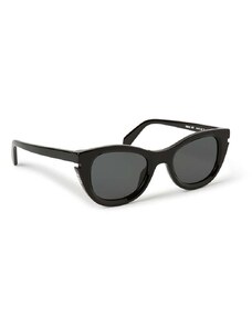 Slnečné okuliare Off-White dámske, čierna farba, OERI112_501007
