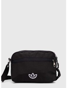 Malá taška adidas Originals čierna farba, IT7610