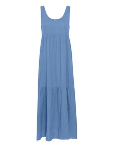 ICHI Letné šaty 'FOXA' modrosivá