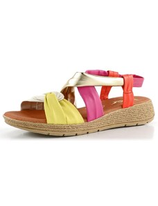Marila barevné sandály Vatica Combi Mimosa/Platino