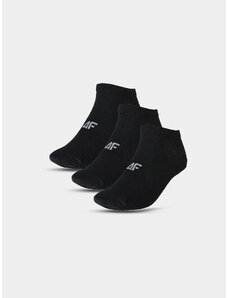 Women's Casual Ankle Socks (3 Pack) 4F - Black