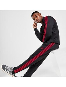 Adidas Nohavice Sstar Tp Blk/red Muži Oblečenie Nohavice IT7139