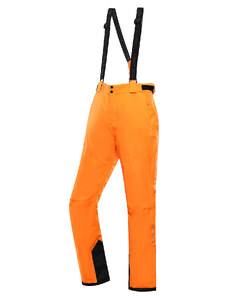 Pánske lyžiarske nohavice s ptx membránou ALPINE PRO SANGO 9 neon shock orange