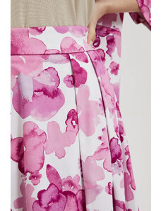 Dámska vzorovaná sukňa MOODO - ružová