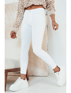 ISONA dámske džínsové nohavice biele Dstreet UY1942