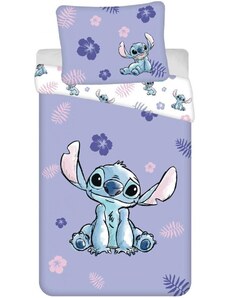 Jerry Fabrics Bavlnené posteľné obliečky Lilo & Stitch - motív mimozemšťan Stitch - 100% bavlna - 70 x 90 cm + 140 x 200 cm