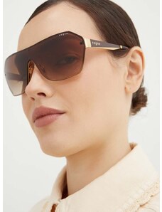 Slnečné okuliare VOGUE dámske, hnedá farba, 0VO4302S