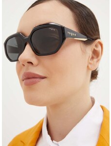 Slnečné okuliare VOGUE dámske, čierna farba, 0VO5554S