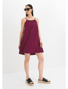 bonprix Džersejové šaty z udržateľnej viskózy, farba fialová