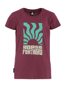 Pánske tričko Horsefeathers Viveca Youth T-Shirt Maroon