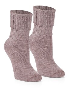 nettofit Zimné termo detské vlnené spacie ponožky jemné na dotyk_