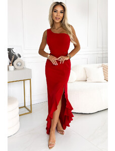 Numoco women's long one-shoulder dress