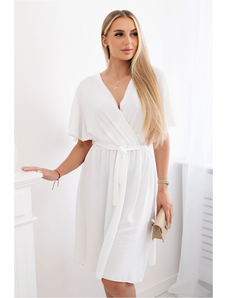 Kesi Włoski Letné šaty Holia smotanová