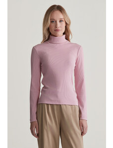 ROLÁK GANT SLIM RIB TURTLENECK DUSTY PINK