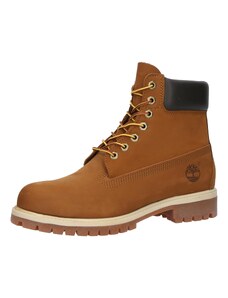 TIMBERLAND Šnurovacie čižmy hnedá / čierna
