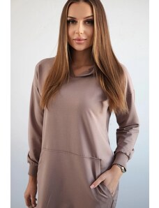 Kesi Šaty Roza s kapucňou