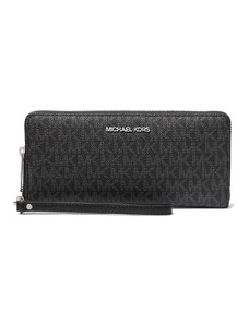 michael michael kors signature jet set item large flat multi function phone case