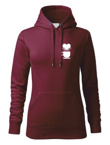 Povidlo.cz | Dámská mikina | Love kafe