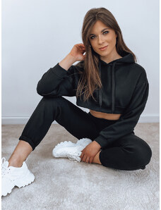 Dámsky teplákový súprav SERINE čierny Dstreet