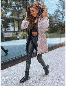 Dámska bunda SANAH ružová Dstreet