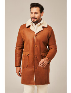 KONOPKA Pánsky zimný kabát pánsky kožuch